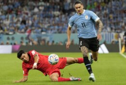 Urugvajus ir Pietų Korėja išsiskyrė be įvarčių