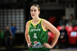 Paskelbta Lietuvos moterų krepšinio rinktinės sudėtis