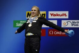„World Aquatics“ patvirtino R. Meilutytės pasaulio rekordą