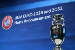 Oficialu: patvirtintos šalys, kuriose vyks 2028 ir 2032 m. Europos futbolo čempionatai