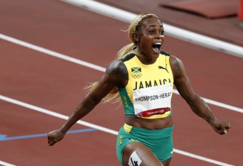 Moterų 100 m finale – jamaikiečių dominavimas bei olimpinį rekordą pagerinusios E. Thompson triumfas