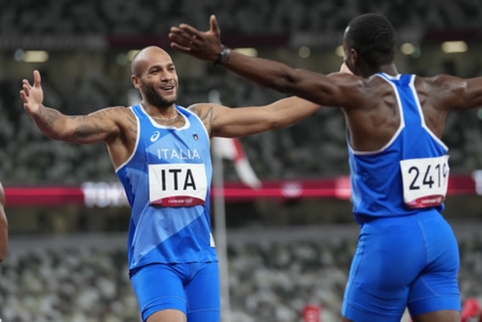Staigmena: 4x100 m vyrų estafetėje triumfavo Italija (VIDEO)