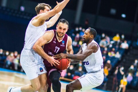 Aštuoniese žaidę „Lietkabelio“ krepšininkai iškovojo jau 6-ąją pergalę Europos taurėje