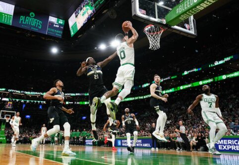 J. Tatumo dėka prireiks lemiamų rungtynių tarp „Bucks“ ir „Celtics“