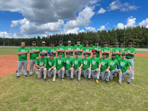 Lietuvos beisbolo rinktinė sėkmingai pradėjo žygį link Europos čempionato
