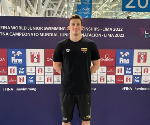 D. Pancerevas baigė pasirodymą pasaulio plaukimo čempionate