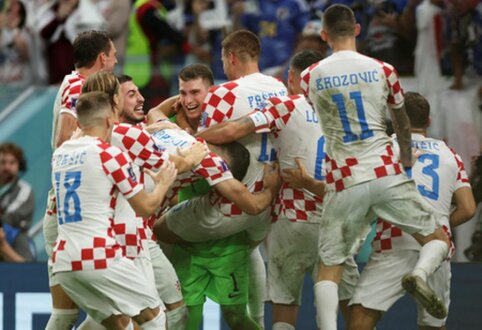 Kroatija žengė į Tautų lygos finalą