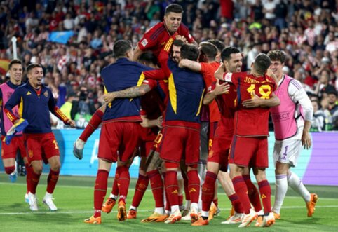 Tautų lygos finale po 11 m. baudinių serijos triumfavo Ispanija