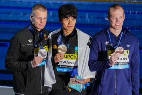 Pasaulio plaukimo čempionato medalių lentelė: Lietuva – elitinėje kompanijoje
